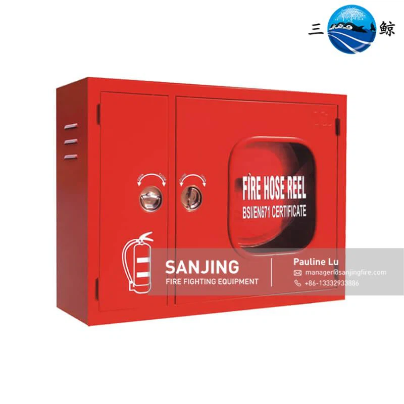 Fire Hose Reel Cabinet with Fire Extinguisher Fire Hose Reel Cabinet with Fire Extinguisher